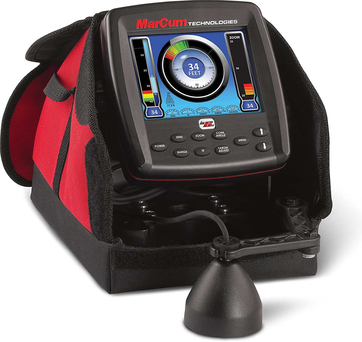 marcum lx-6s fish finder for ice fishing