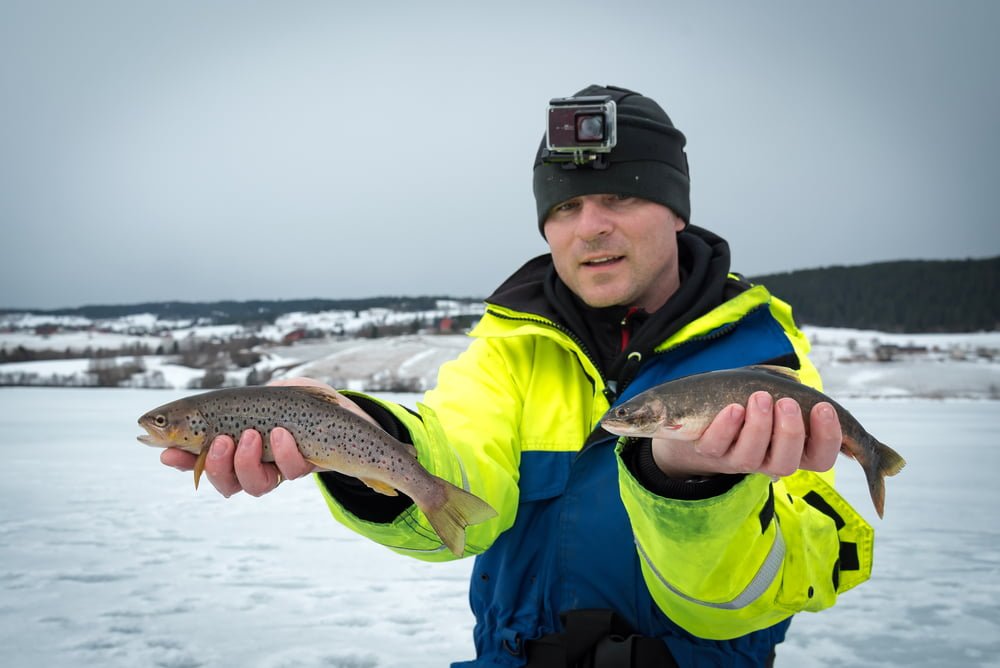 How To Ice Fish For Trout Fish Finder Tech